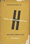 Selected Prose by Hugo von Hofmannsthal