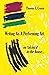 WRITING AS A PERFORMING ART by Thomas E. Cronin