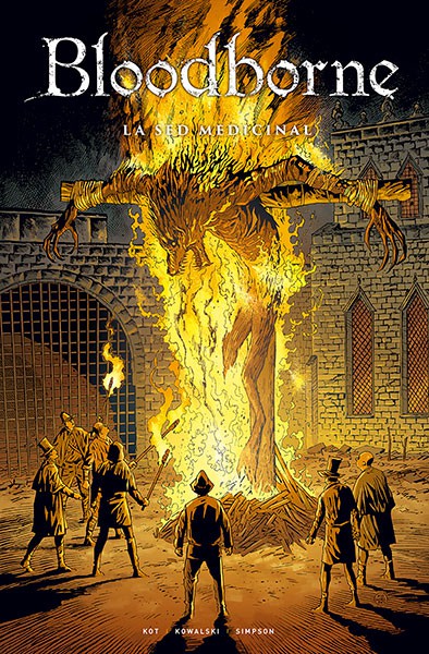 Portada de La sed medicional, de Aleš Kot