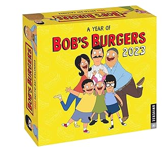 2023 Daily Calendar Bob's Burgers 2023 Day-To-Day Calendar By Twentieth Century Studios Inc.