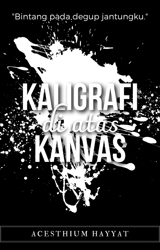 Kaligrafi Di Atas Kanvas
