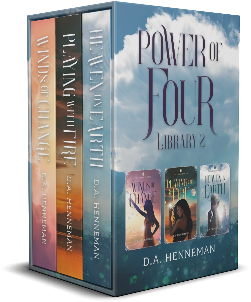 Power Of Four - Library 2 - Book Bundle: Winds Of Change, Playing With Fire, Heaven On Earth (The Power Of Four Series 6)