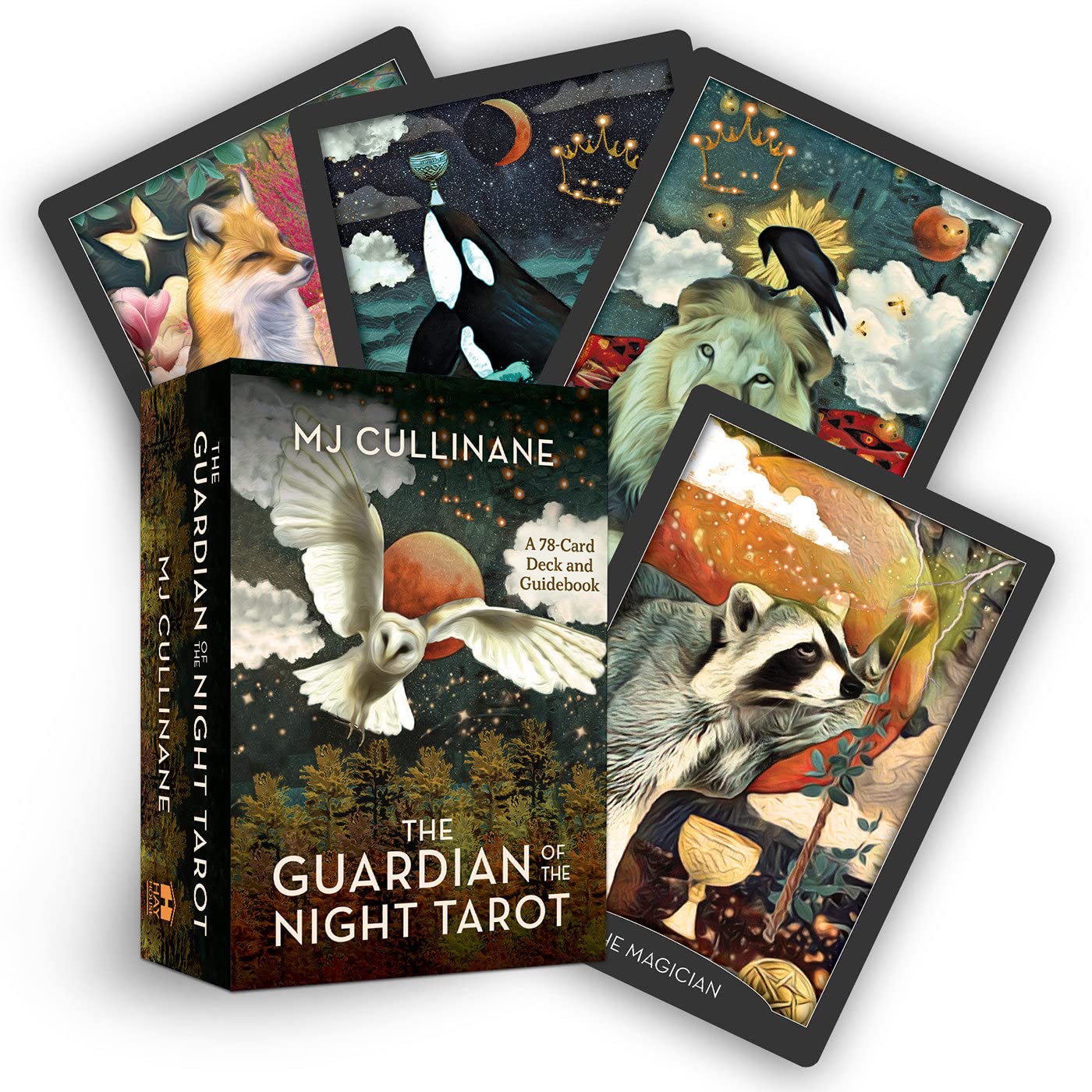 The Guardian of the Night Tarot: A 78-Card Deck and Guidebook by MJ  Cullinane