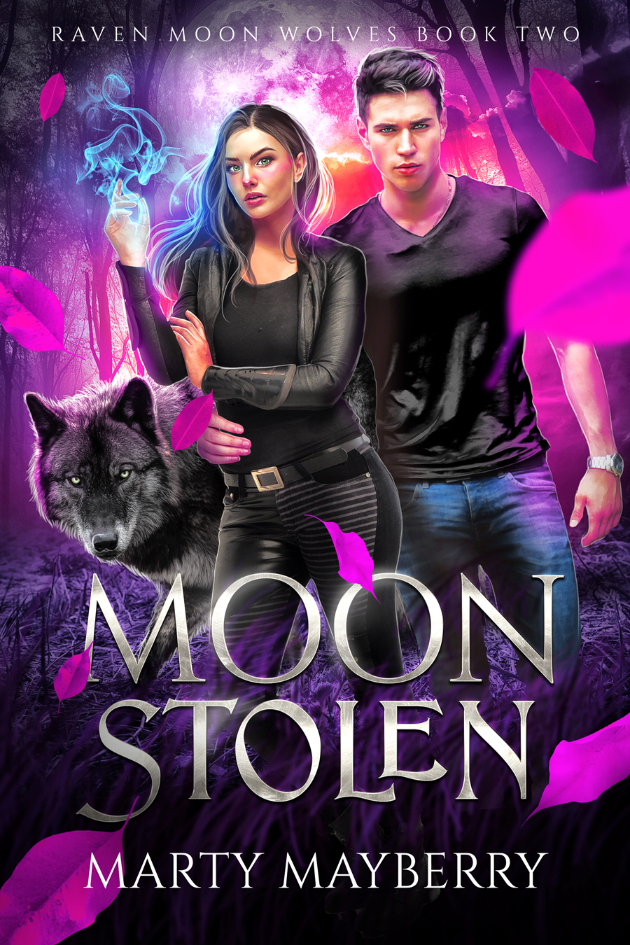 Moon Stolen (Raven Moon Wolves #2)