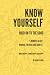 Know Yourself- Hold on to t...