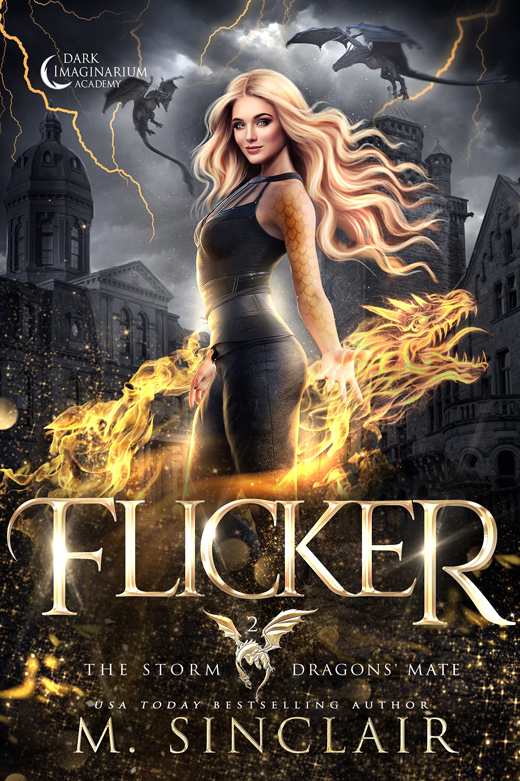 Flicker (The Storm Dragons' Mate, #2)