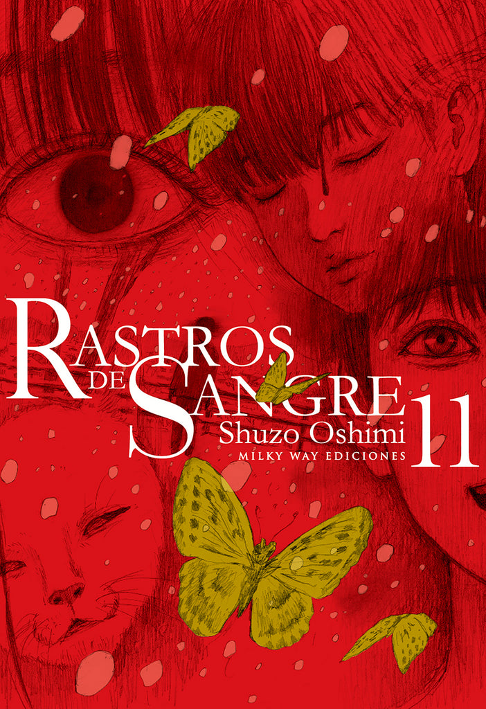 Portada de Rastros de sangre, vol. 11, de Shuzo Oshimi