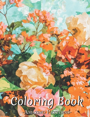 Adult Coloring Book Featuring The World'S Most Beautiful Stained For Meditative Mindfulness, Stress Relief And Relaxation ( Blush Garden Coloring Books )