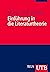 Einführung in die Literaturtheorie