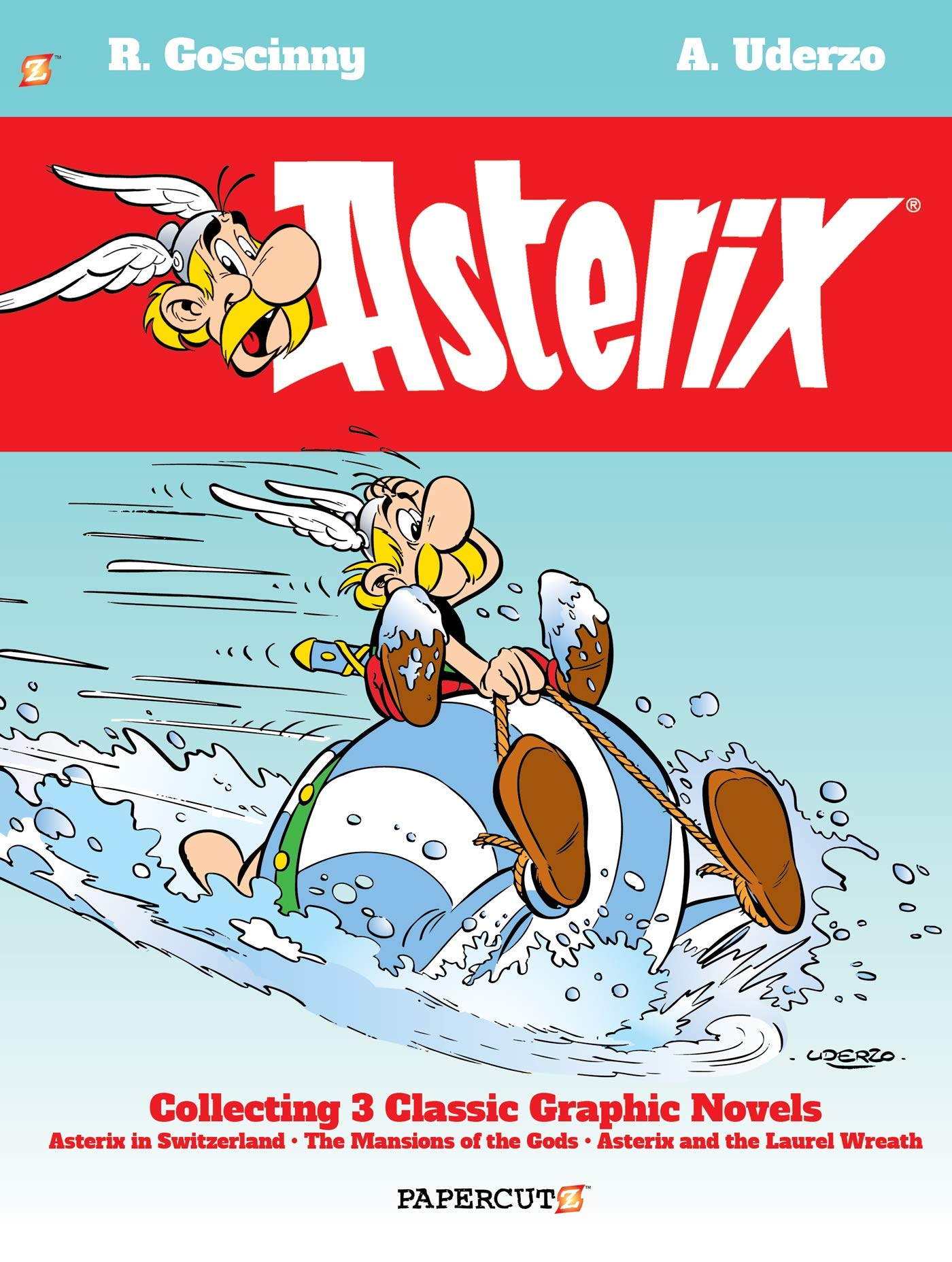 Asterix Omnibus Vol. 6: Collects Asterix In Switzerland, The Mansions Of The Gods, and Asterix and the Laurel Wreath (Kindle Edition)