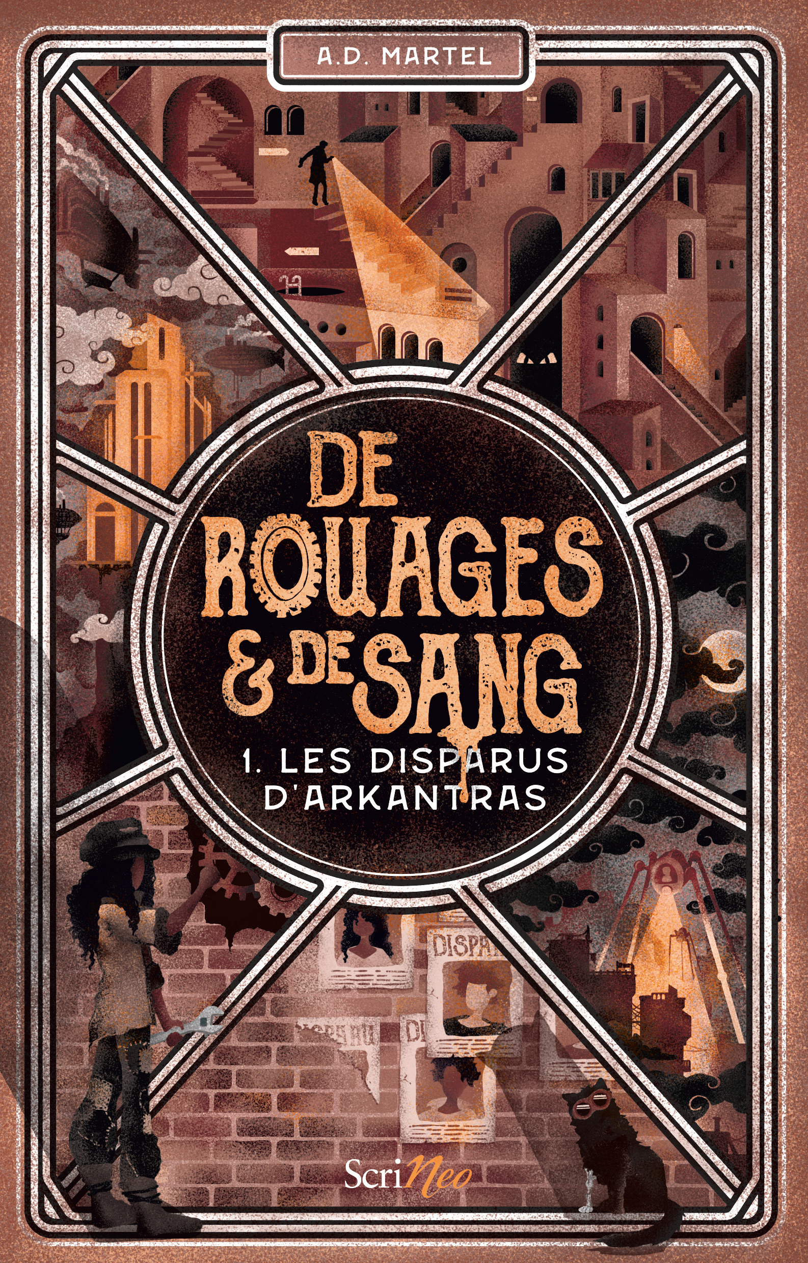 Les disparus d'Arkantras (De rouages et de sang, #1)