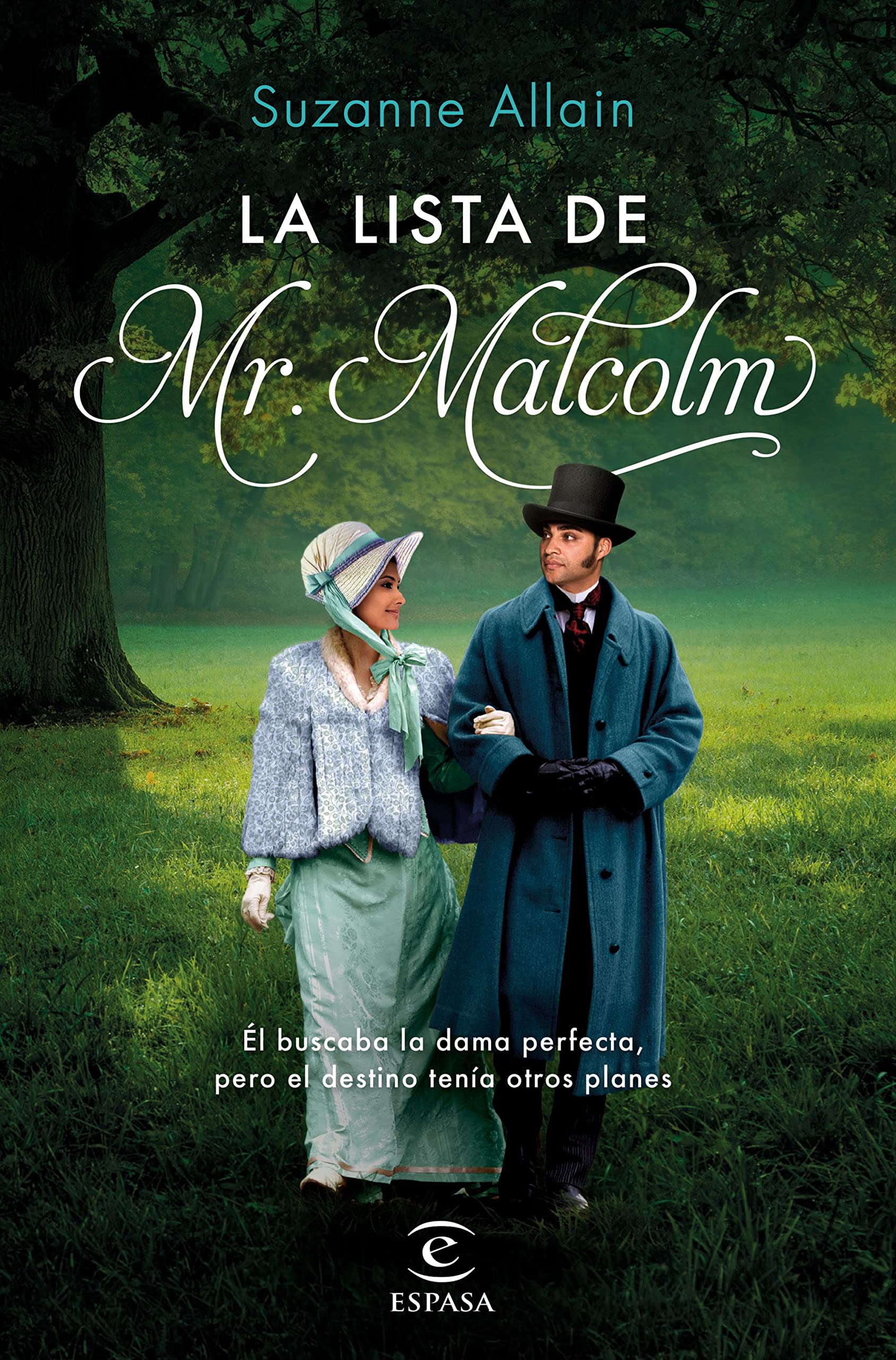 Portada de La lista de Mr. Malcolm, de Suzanne Allain