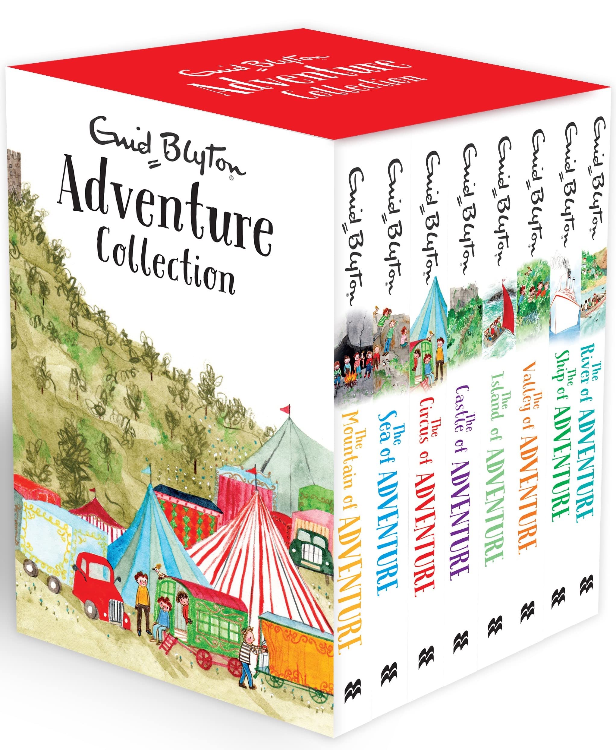 Enid Blyton's Adventure Collection x 8 Books Pack 2021 (Paperback)