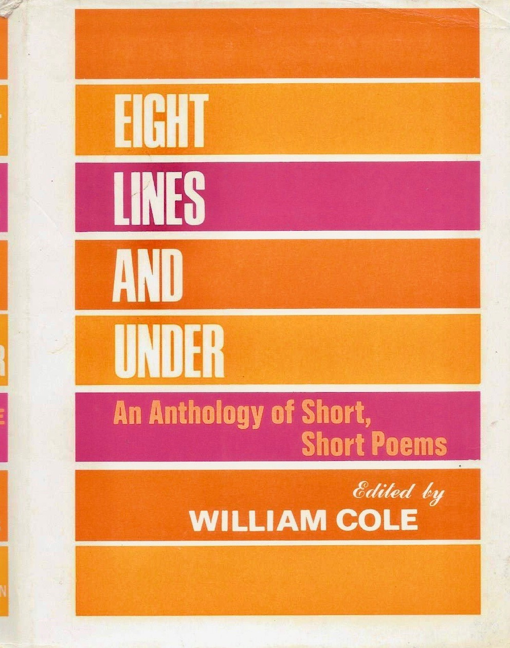Eight Lines and Under: An Anthology of Short, Short Poems (Hardcover)