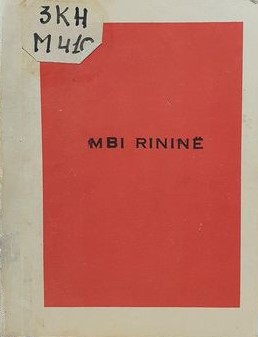 Mbi rininë : pjesë të nxjerra nga veprat e VI Leninit, J. V. Stalinit dhe Mao Ce-Dunit
