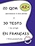 20 QCM et 30 TESTS en français, niveau A2+ (French Edition)