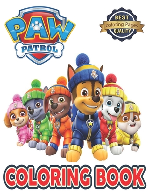 Ṗaw Ṗatrọl Coloring Book: Ṗaw Ṗatrọl Jumbo Activity Book With +60 High-Quality Coloring Pages Related to P�w P�trol MP and PP the Movie for Kids. Perfect Gift for Kids, Birthday, All Holiday.