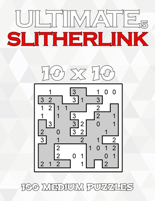ultimate slitherlink 5 100 medium level 10 x 10 grid puzzles large print japanese brain teaser puzzle book with solutions by japanese puzzler
