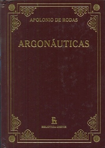 Portada de Argonáuticas, de Apolonio de Rodas