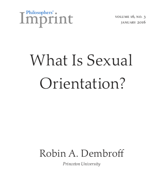 What Is Sexual Orientation? (Unknown Binding)