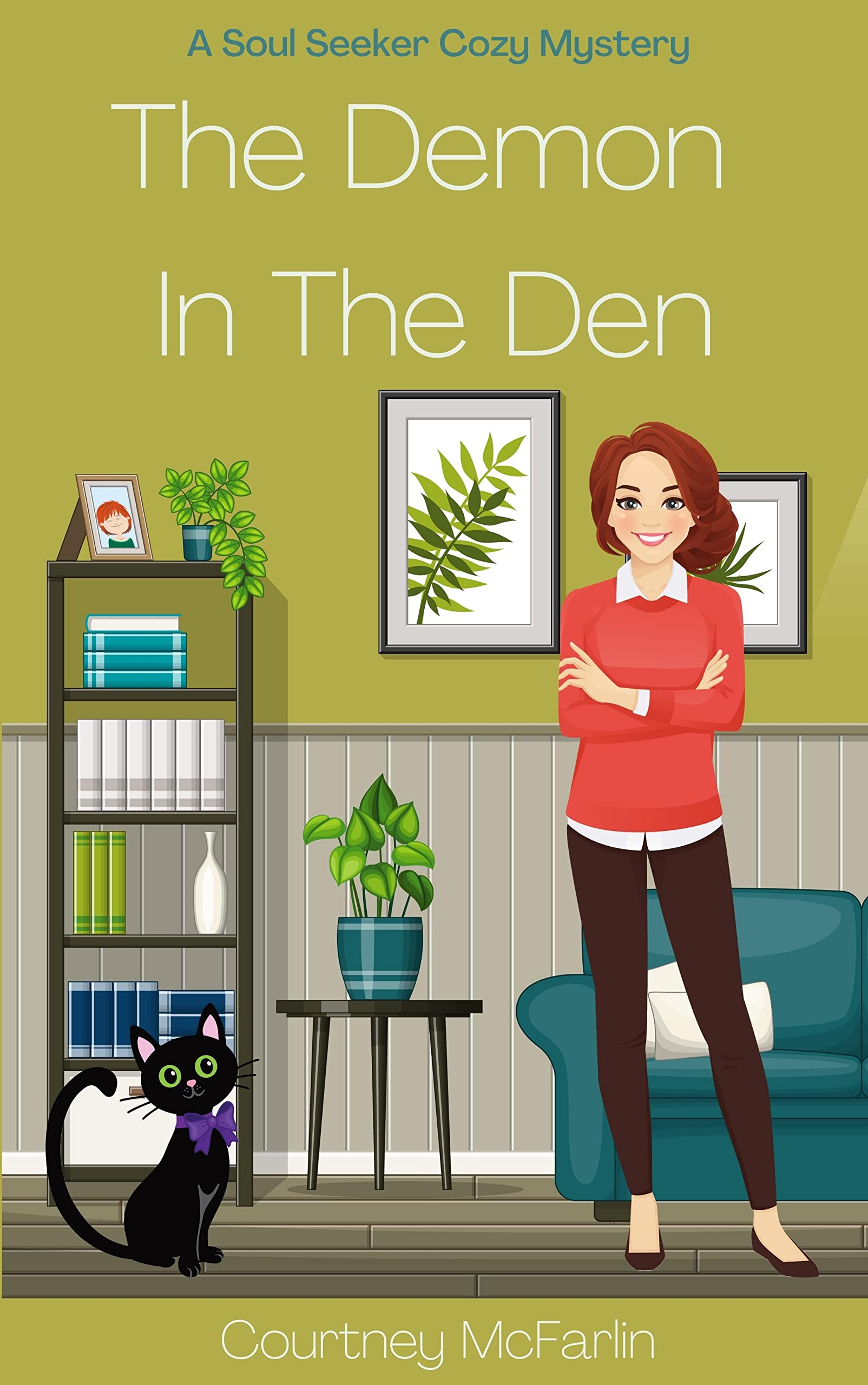The Demon in the Den (Soul Seeker Cozy Mystery, #5)