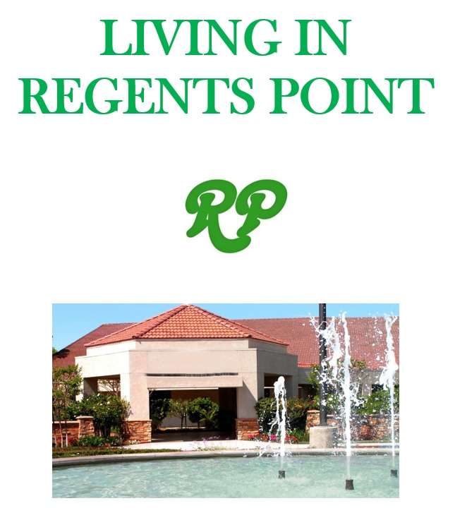 Living in Regents Point, Irvine, Orange County, California