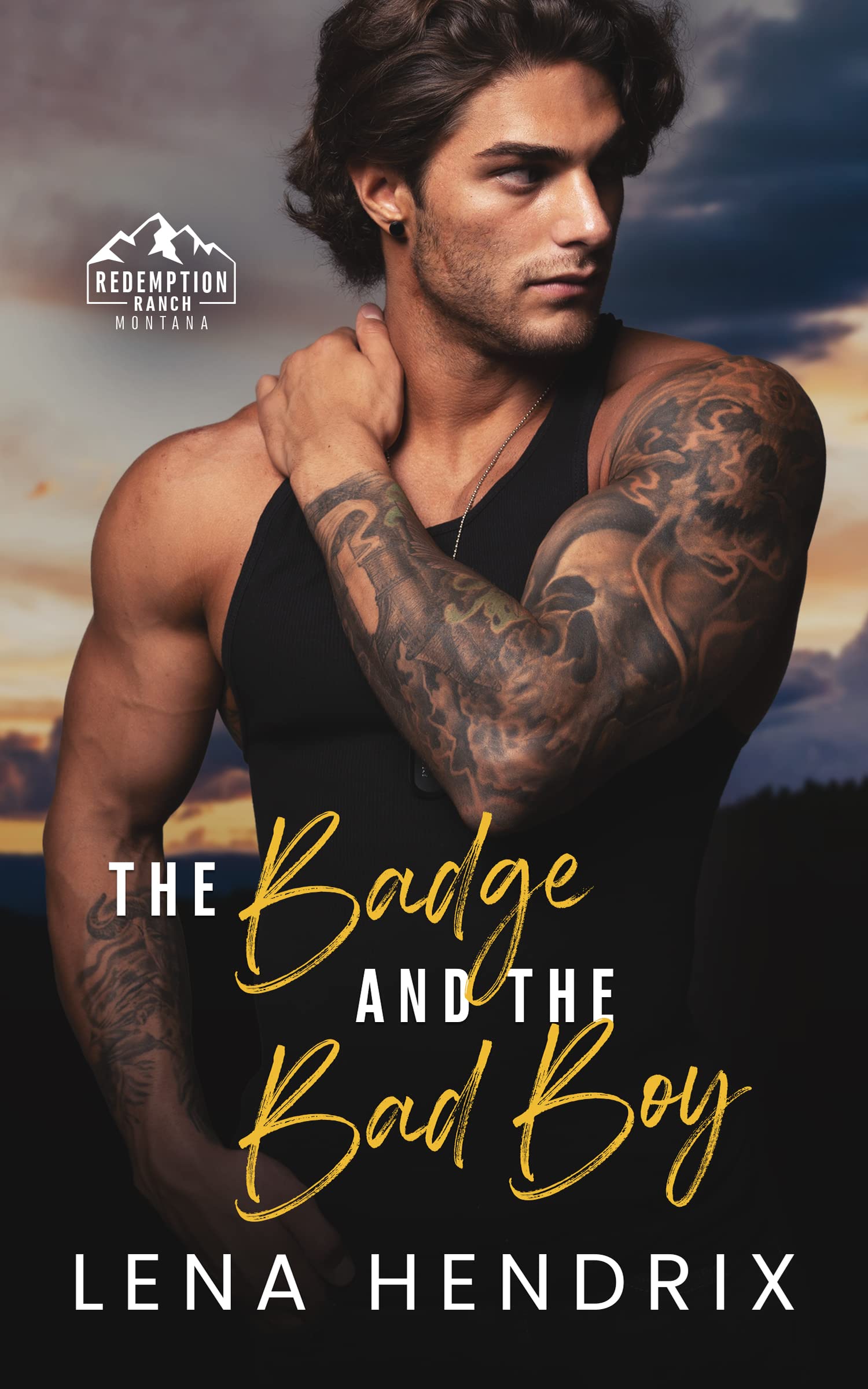 The Badge and the Bad Boy  (Redemption Ranch, #1)