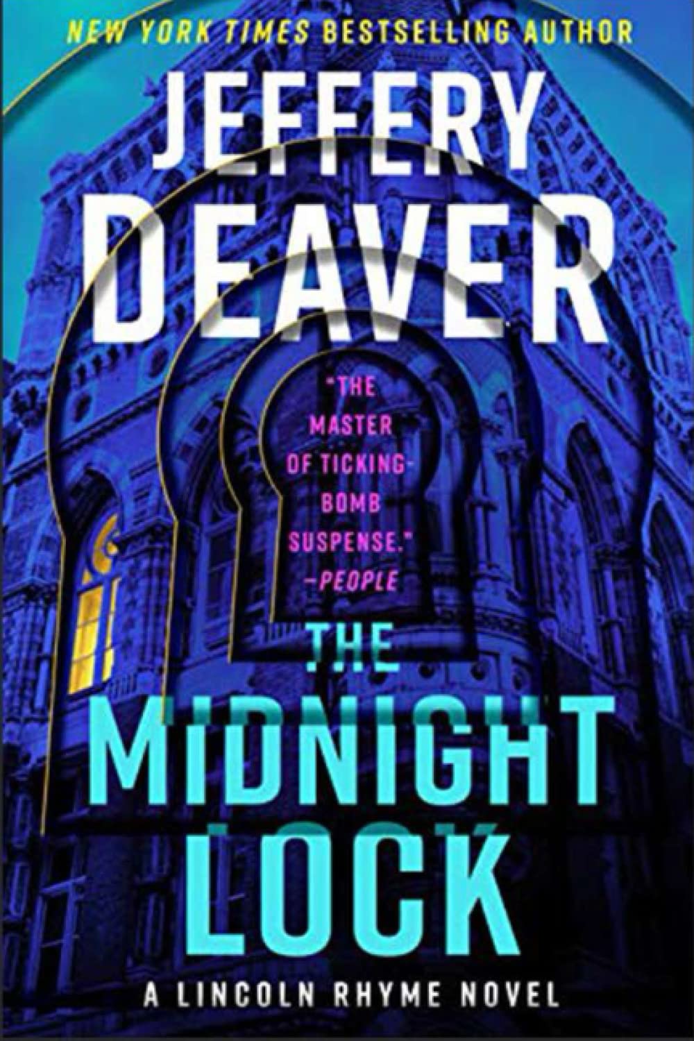 Notebook : The Midnight Lock (Lincoln Rhyme Novel): 120 pages lined