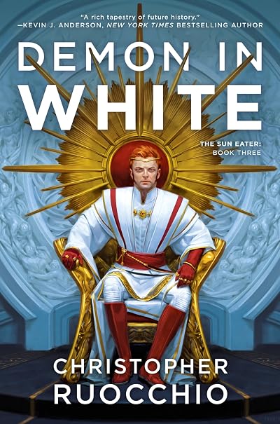 Portada de Demon in White, de Christopher Ruocchio