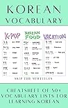 Korean Vocabulary...