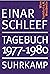 Tagebuch 1977 - 1980: Wien, Frankfurt am Main, Westberlin