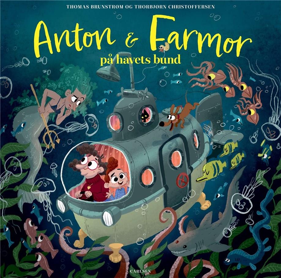 Anton og farmor på havets bund (Hardcover)