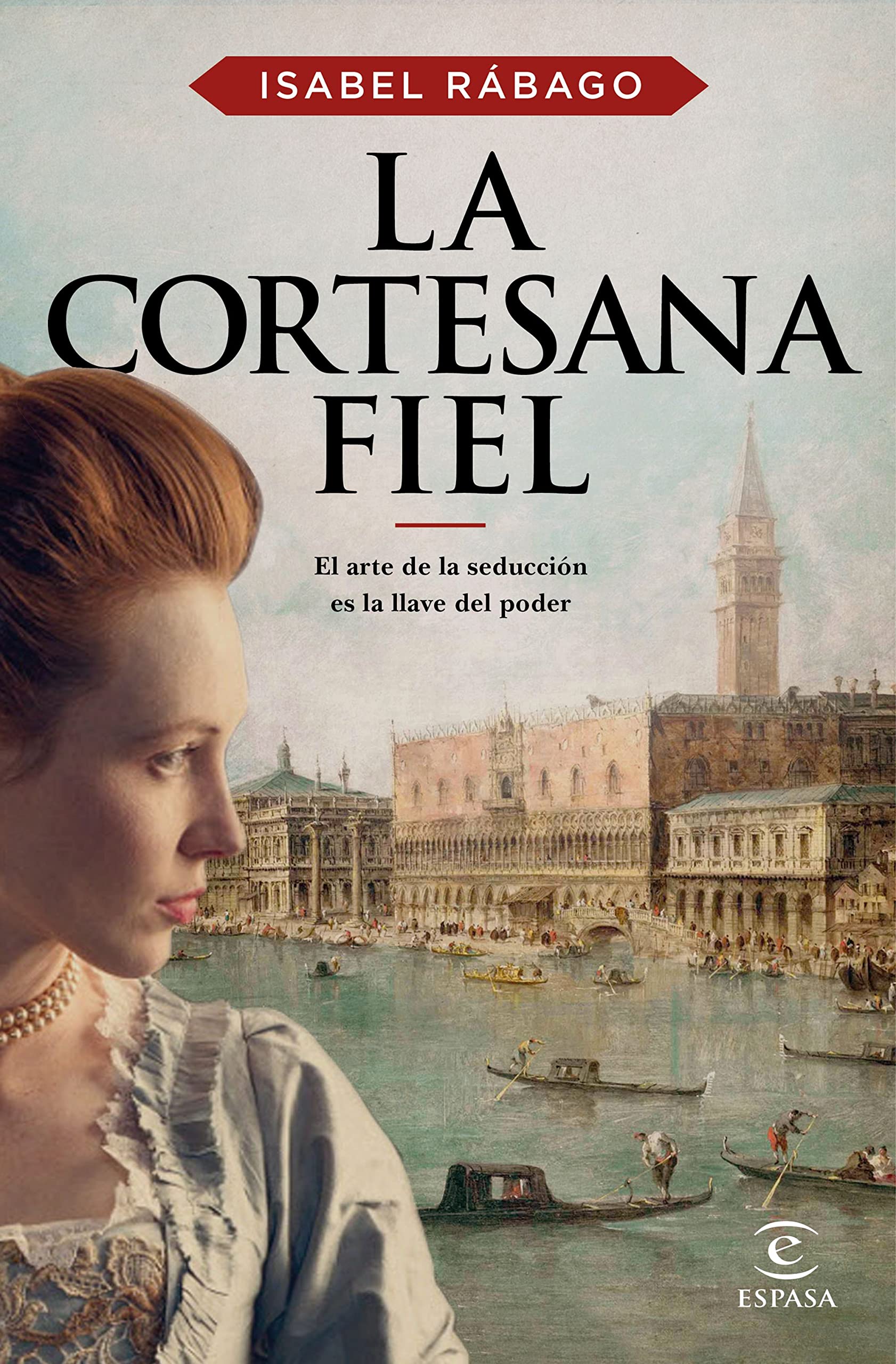 Portada de La cortesana fiel, de Isabel Rábago