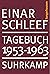 Tagebuch 1953 - 1963 Sangerhausen