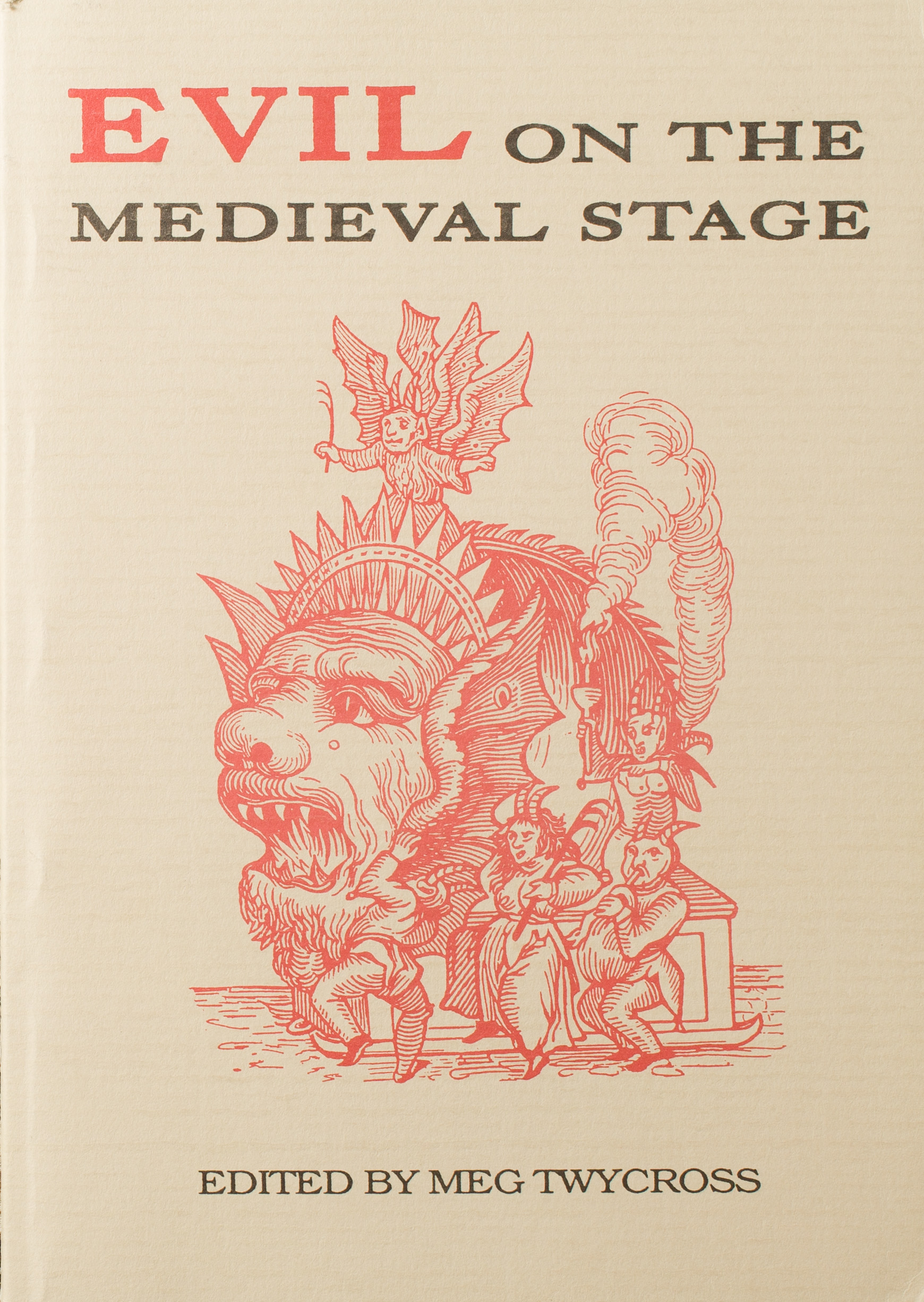 Evil on the Medieval Stage (Paperback)