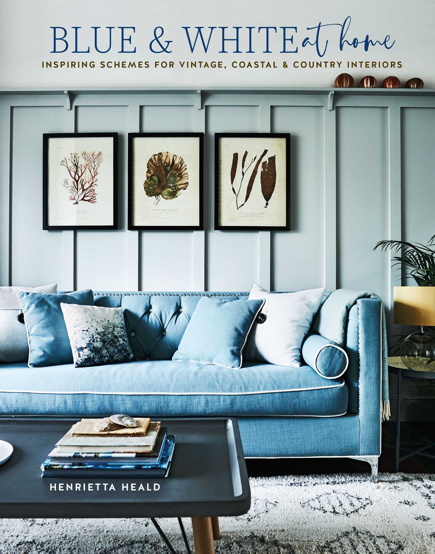 Blue & White at Home: Inspiring Schemes for Vintage, Coastal & Country Interiors (Hardcover)