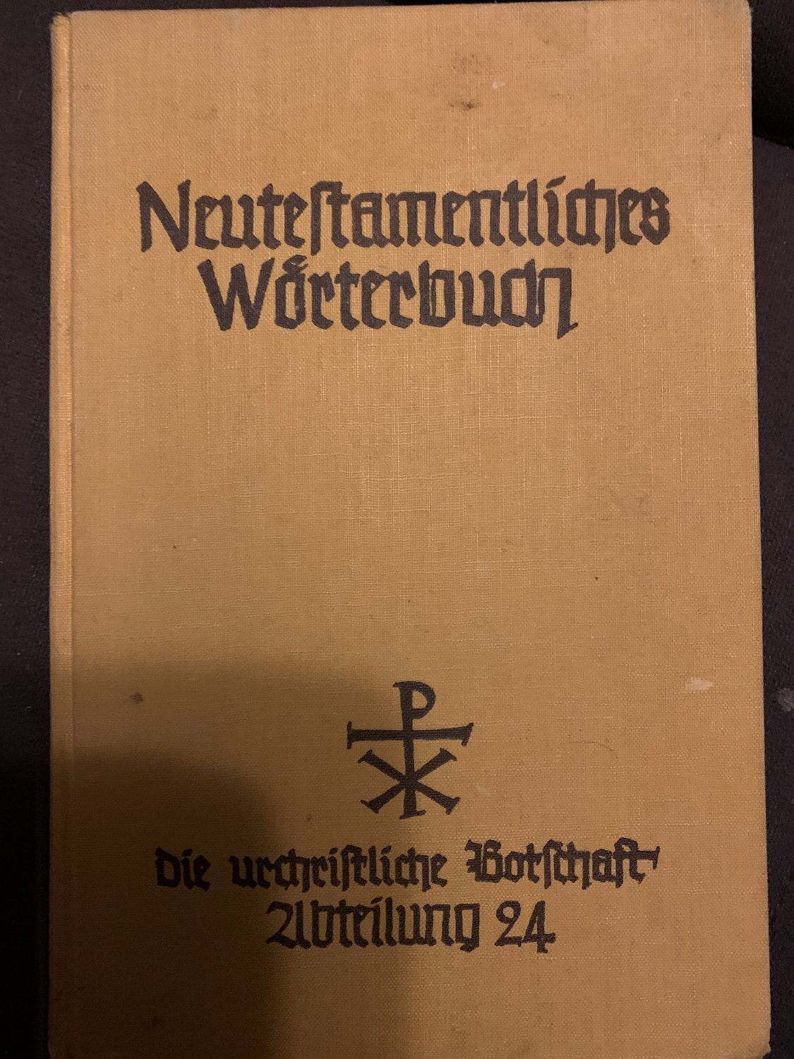 Neutestamentliches Wörterbuch (Hardcover)