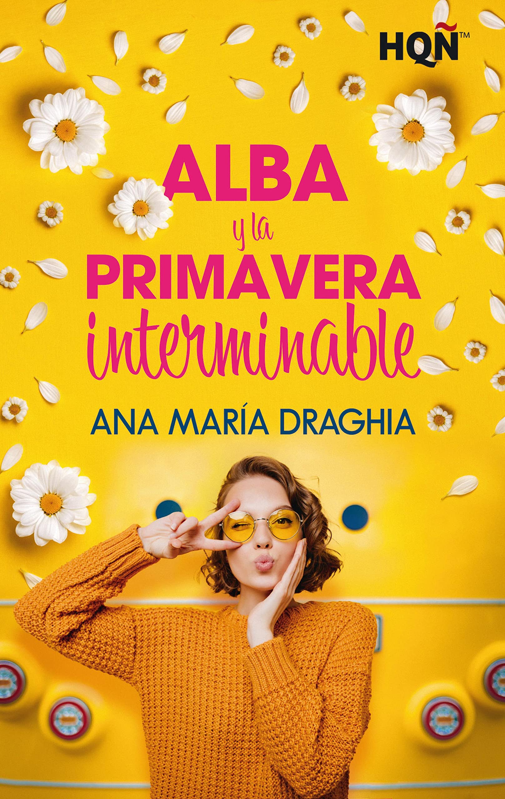 Portada de Alba y la primavera interminable, de Ana María Draghia