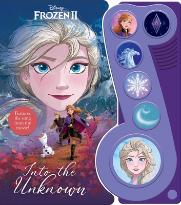 Disney Frozen 2 Elsa, Anna, Olaf, and More! - Into the Unknown Little Music Note Sound Book - PI Kids (Play-A-Song)