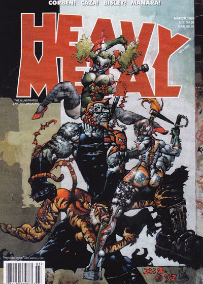 Heavy Metal, March 1999 (Heavy Metal, #179)