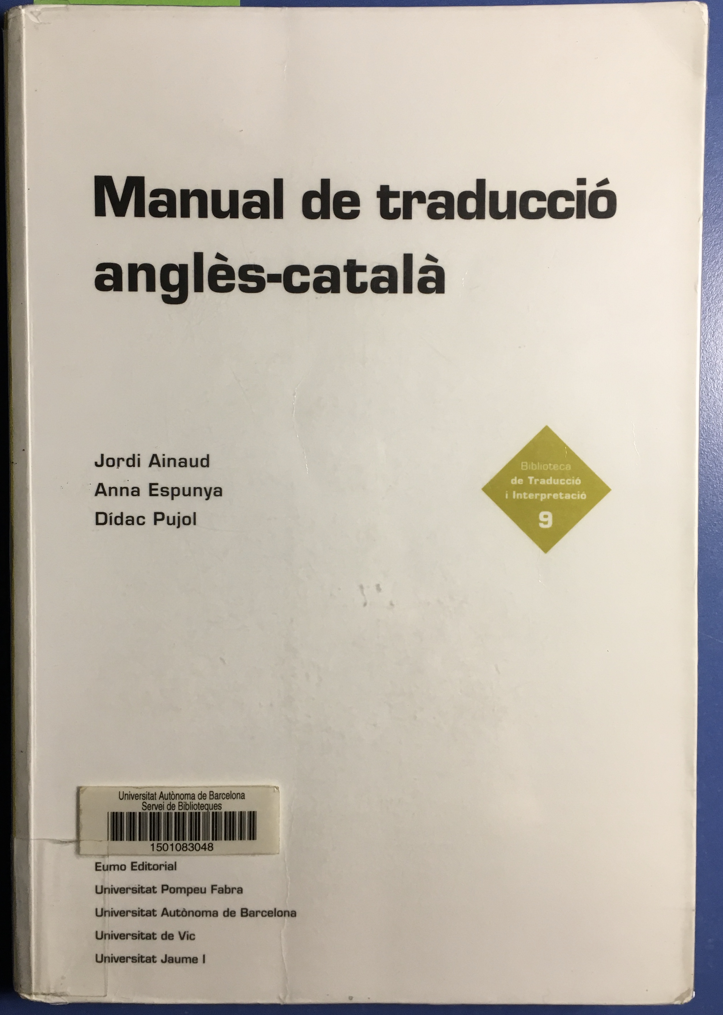 Manual de traducció anglès-català