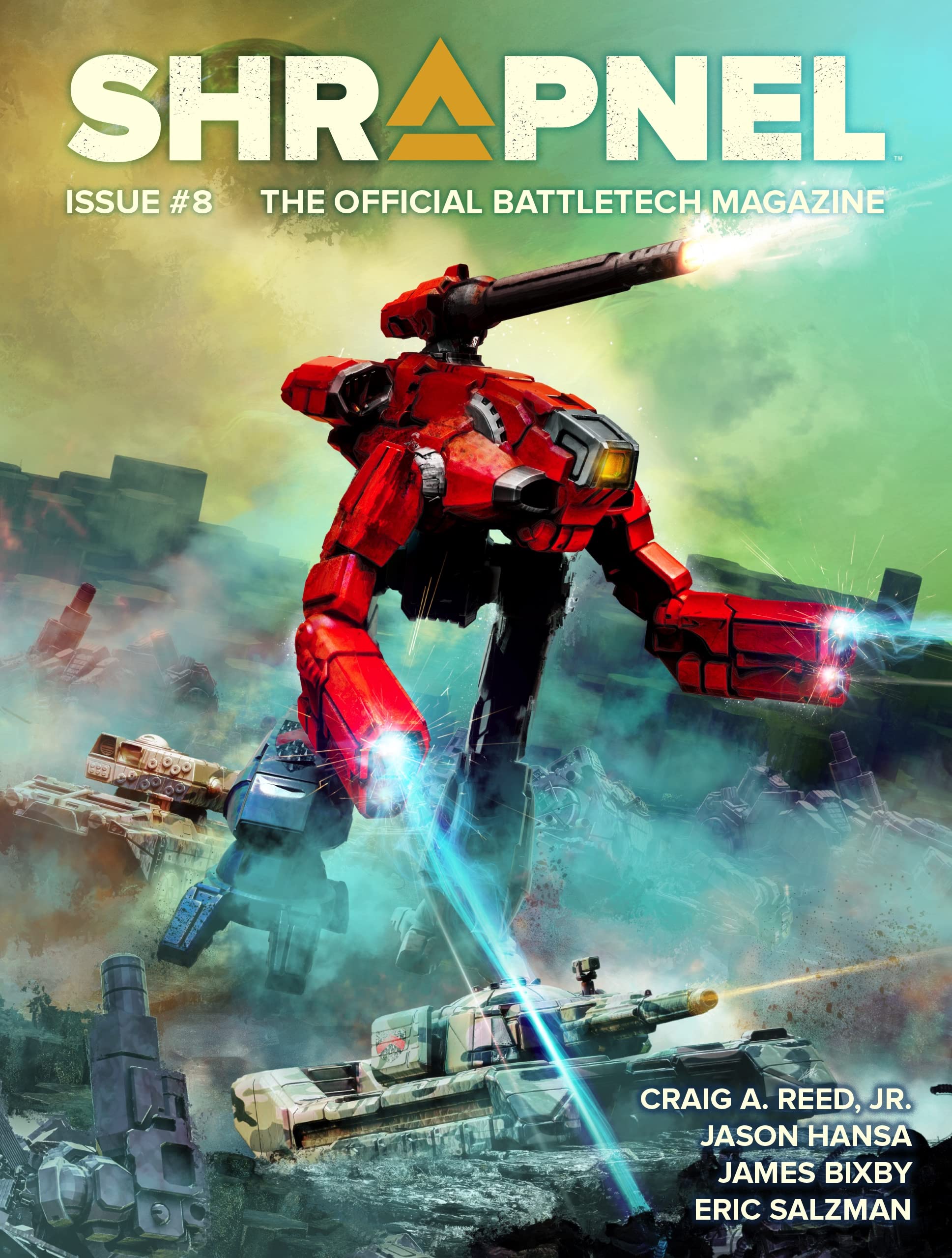 BattleTech: Shrapnel, Issue #8 (The Official BattleTech Magazine)