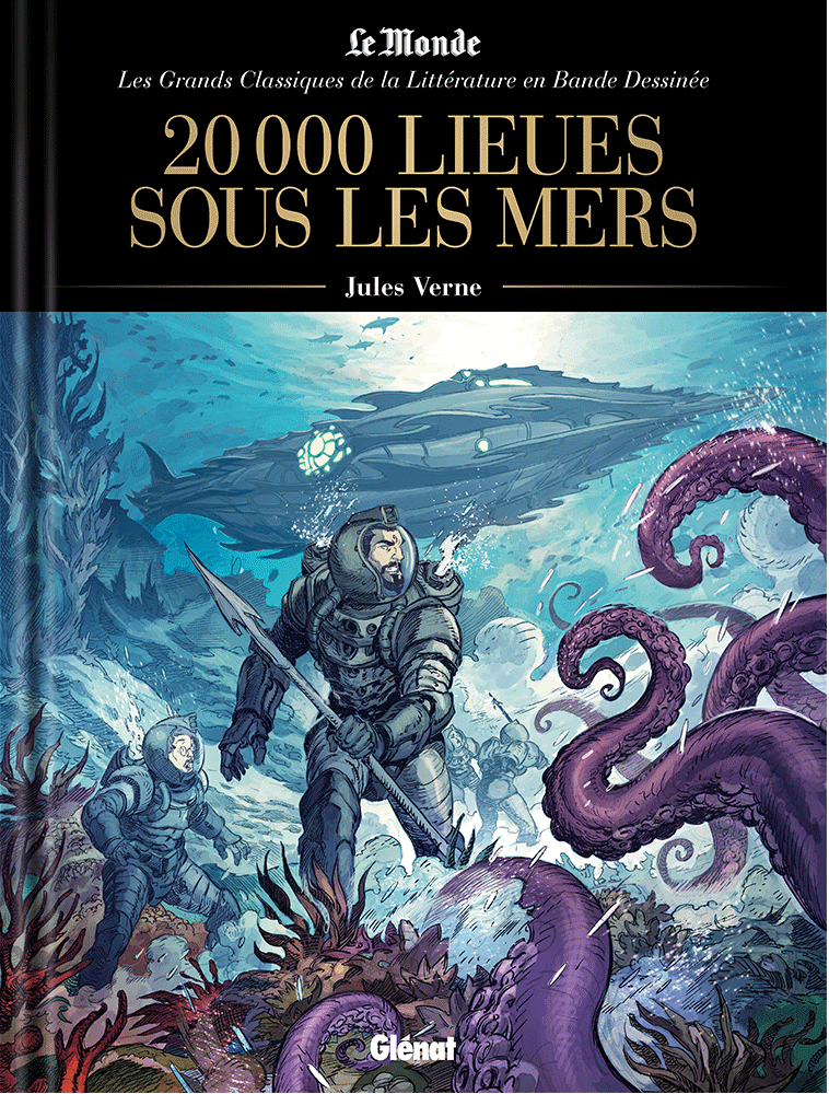 20 000 lieues sous les mers (Les Grands Classiques de la Littérature en Bande Dessinée, #1)