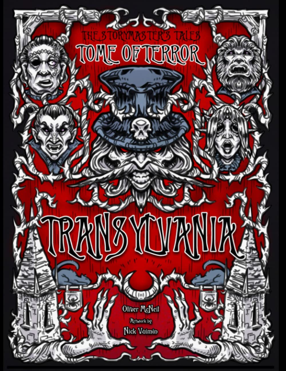 The Storymaster's Tales "Tome of Terror" Transylvania.: Vampire, Werewolf and Frankenstein Horror Family tabletop Role-playing Board game Book. Kids ... Game Books Solo-5 players, Kids and Adults) (Paperback)