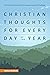 Christian Thoughts for Ever...
