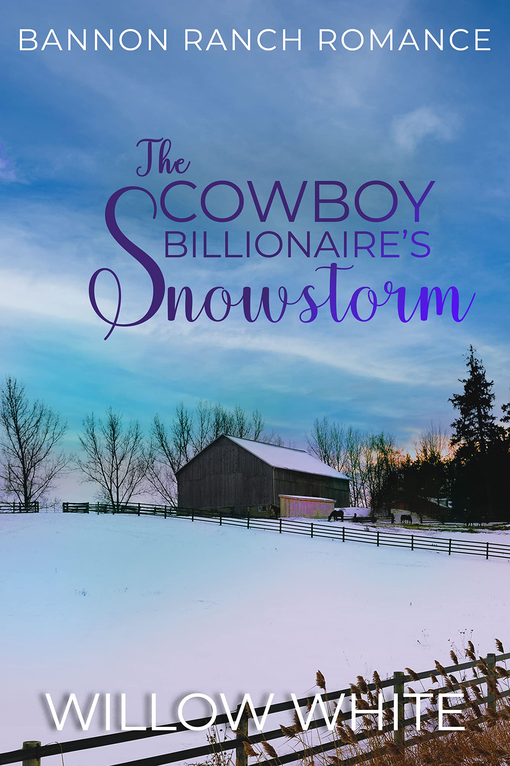 The Cowboy Billionaire's Snowstorm (Bannon Ranch #4)