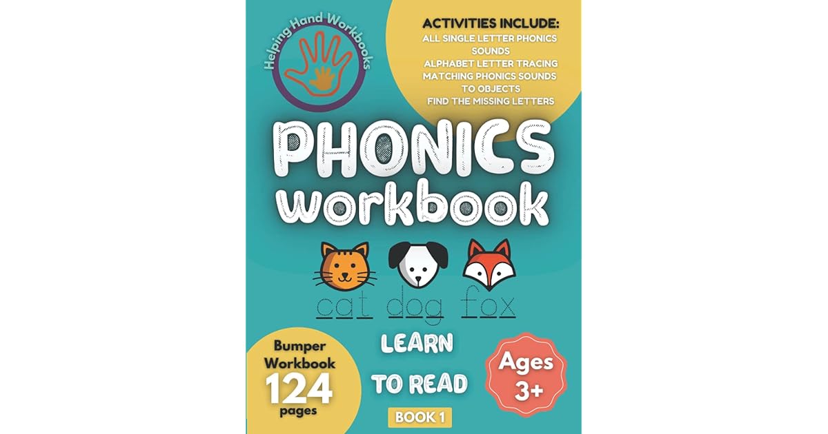 Phonics Workbook Book 1 Learn to Read at Home for Beginner Readers