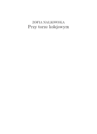 Przy torze kolejowym