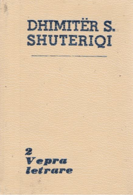 Vepra letrare: 2