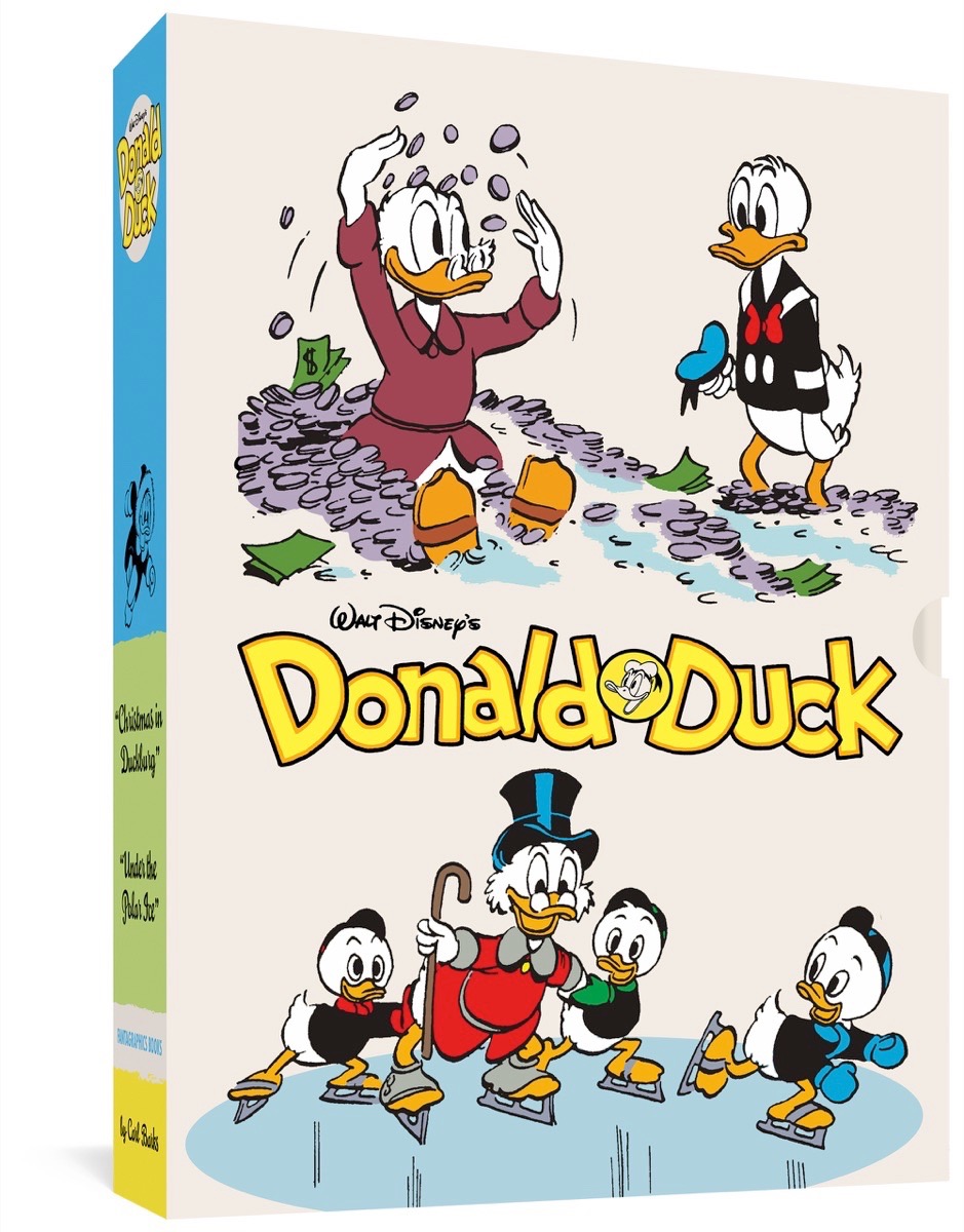 Walt Disney's Donald Duck Gift Box Set "Christmas in Duckburg" & "Under the Polar Ice": Vols. 21 & 23